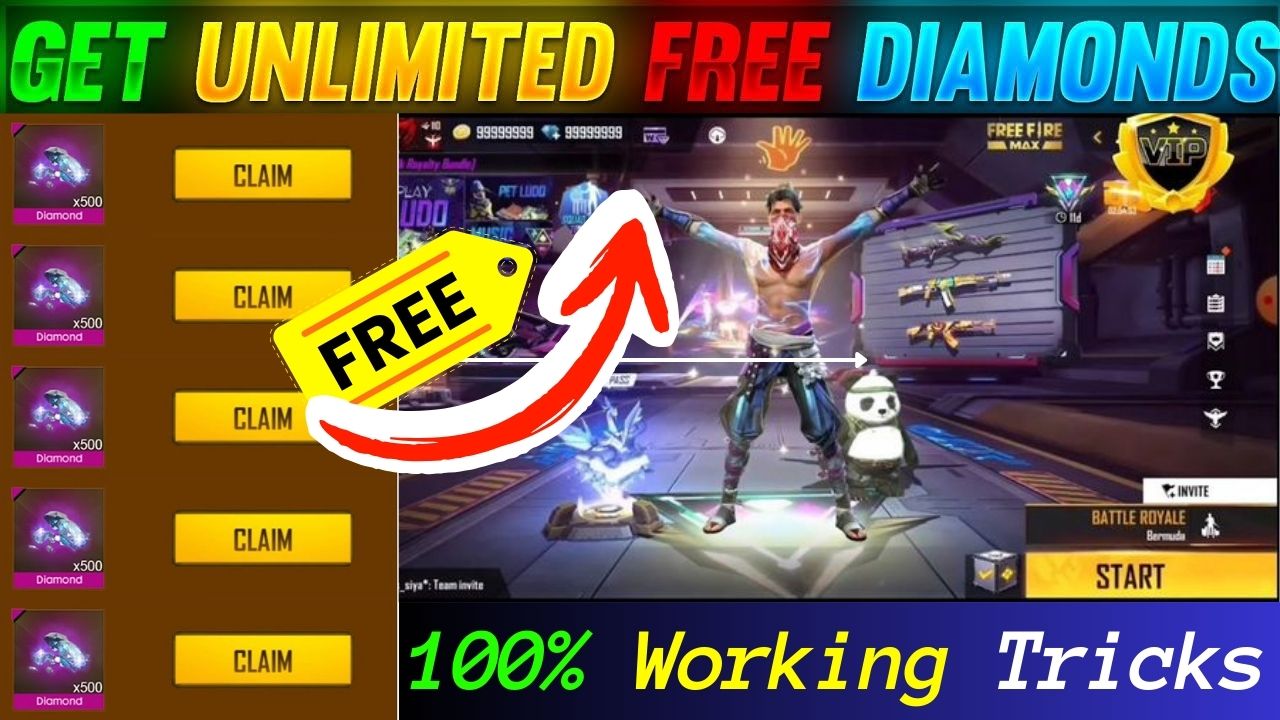 How to Get Free Unlimited Diamonds in Free Fire