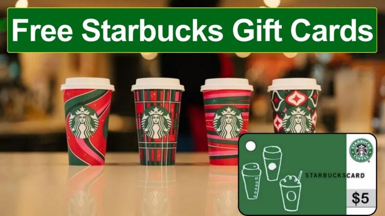 Free Starbucks Gift Cards in our Giveaway! 20+ Free Starbucks Gift Rewards