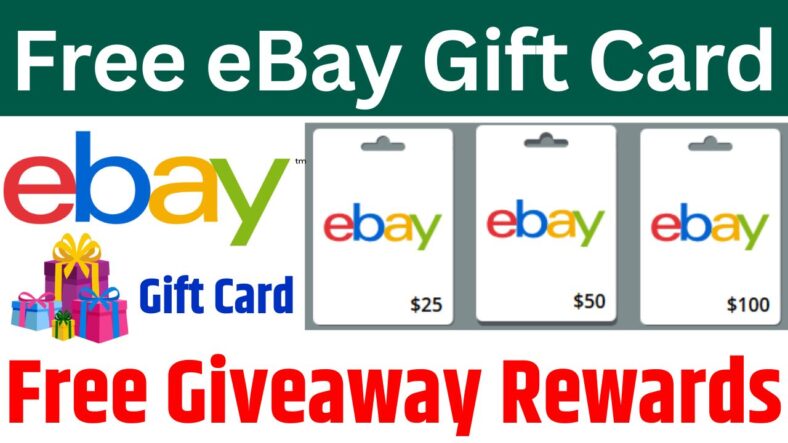 Free eBay Gift Card Codes 2024 | eBay Gift Cards Giveaway